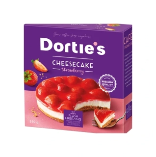 Dort Jahodový cheesecake mraž. 550g