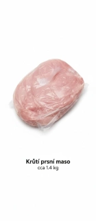 Krůtí prsa cca 0,5 kg